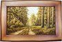 Landscape “Road in a pine forest”